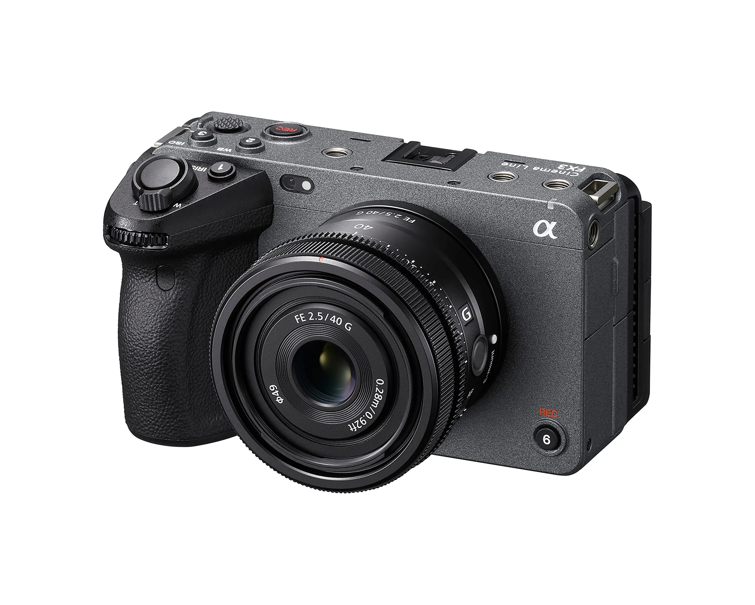 Sony Alpha FX3 ILME-FX3 Full-Frame Cinema Camera + FE 40mm F2.5 G Ultra-Compact Lens