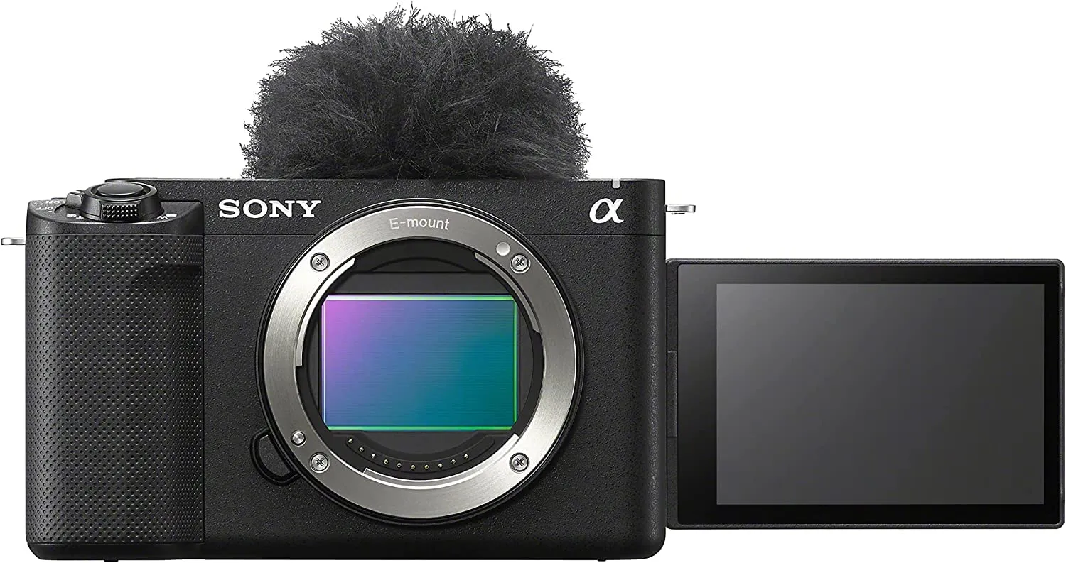 Sony Alpha ZV-E1 Full-Frame Interchangeable Lens Vlog Camera - Black Body, 12.1MP, 4K