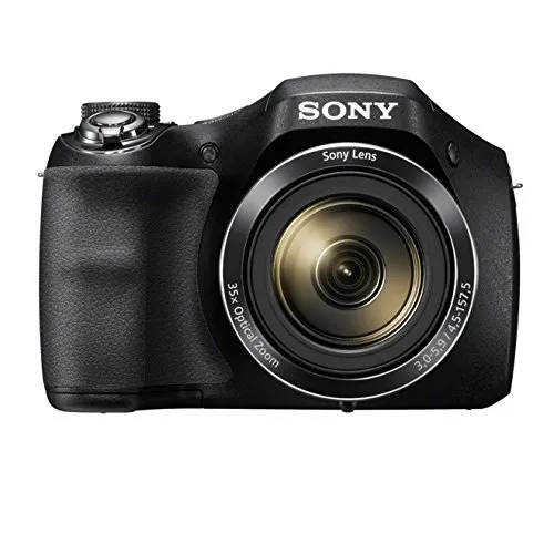 Sony Cyber-Shot DSC-H300 20.1MP Compact Digital Camera with 35x Optical Zoom - Black