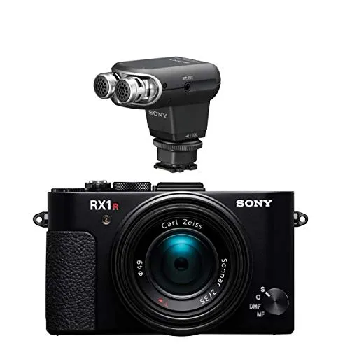 Sony Cyber-Shot DSC-RX1R II Full Frame Digital Camera with Sony ECM-XYST1M Microphone