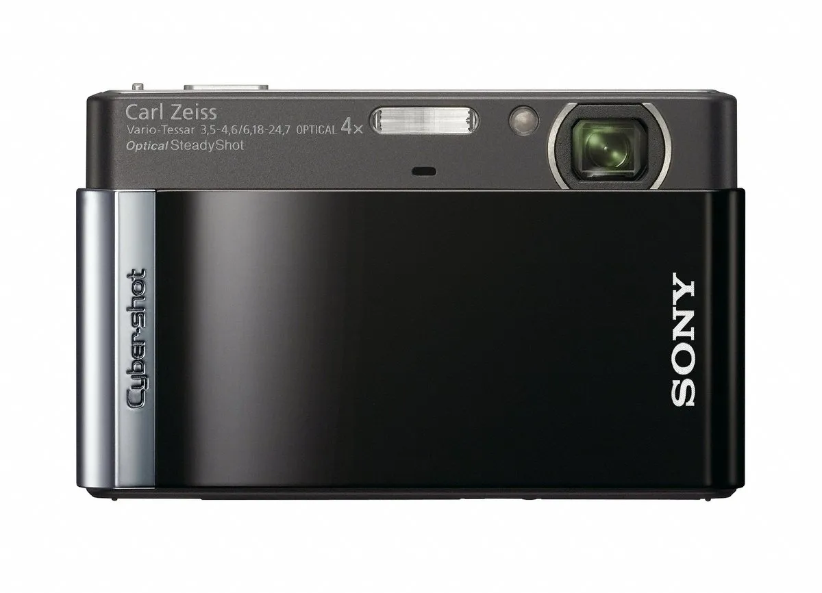 Sony Cyber-shot DSC-T90 Black 12.1MP Digital Camera with 4x Zoom & SteadyShot Stabilization