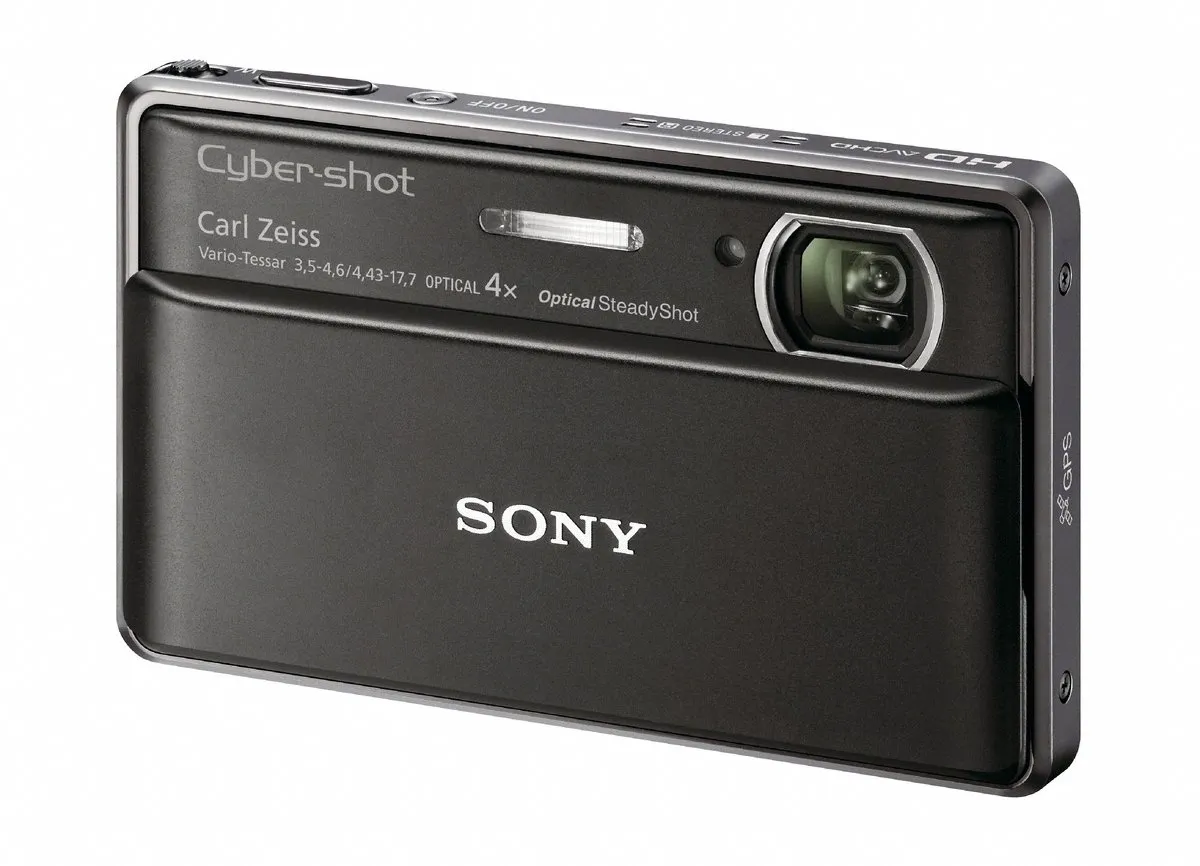 Sony Cyber-Shot DSC-TX100V 16.2MP Camera - 3.5' OLED Touchscreen, Full HD 1080/60p, Black