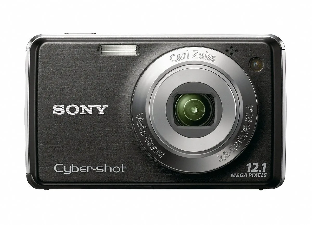 Sony Cyber-shot DSC-W230 12.1 MP Digital Camera Black with 4x Zoom, Optical Stabilization