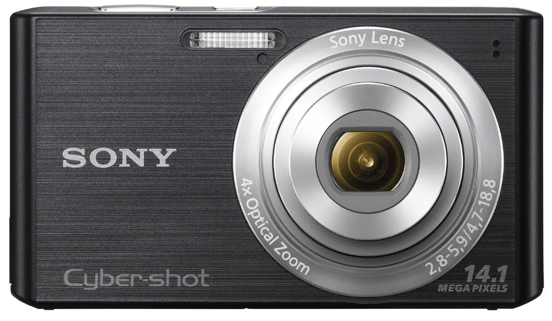 Sony Cyber-shot DSC-W610 Digital Camera 14.1MP Black, 4x Optical Zoom, 2.7-Inch LCD, Renewed