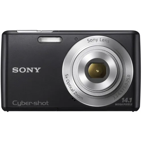 Sony Cyber-shot DSC-W620 14.1 MP Digital Camera, 5x Optical Zoom, 2.7-Inch LCD, Black