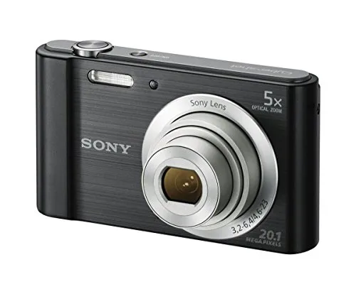 Sony Cyber-Shot DSC-W800/B 20.1MP CCD Digital Camera