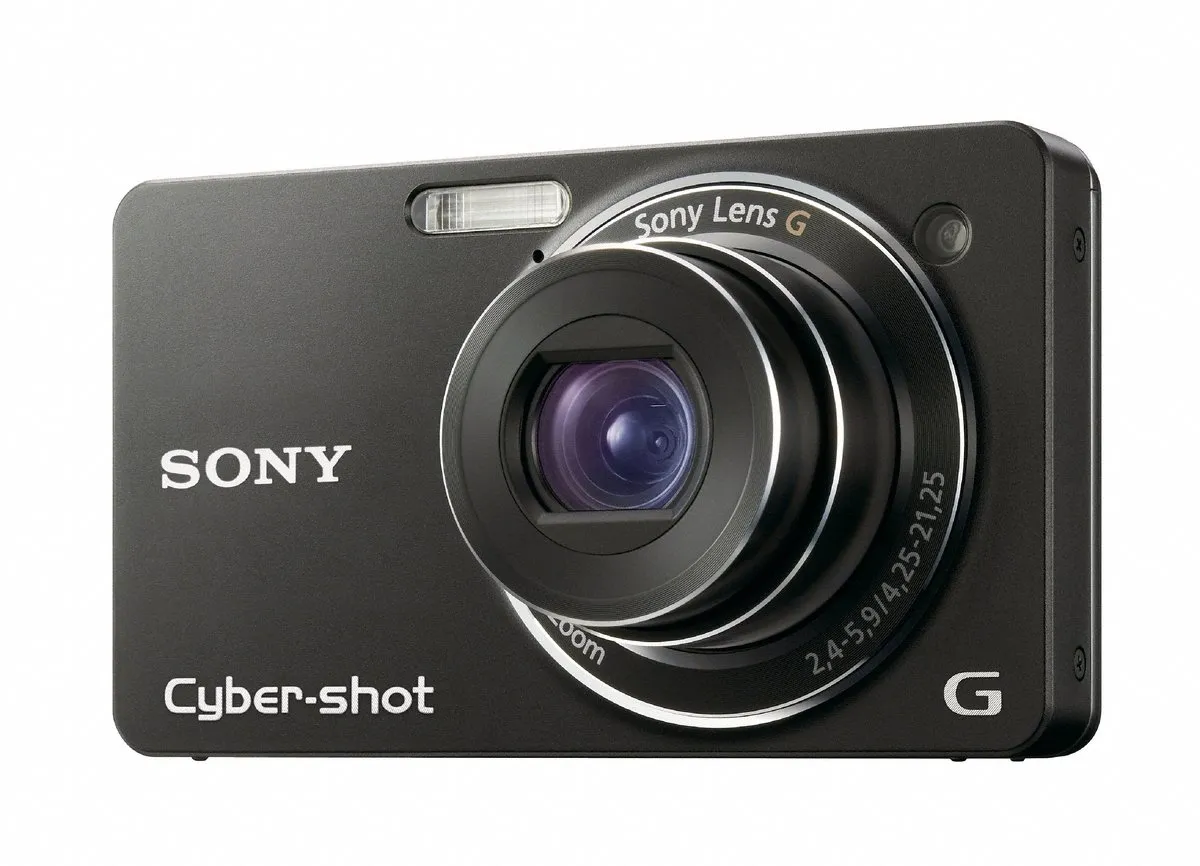 Sony Cyber-shot DSC-WX1/B 10MP Digital Camera, 5x Optical Zoom, 2.7' LCD, Black