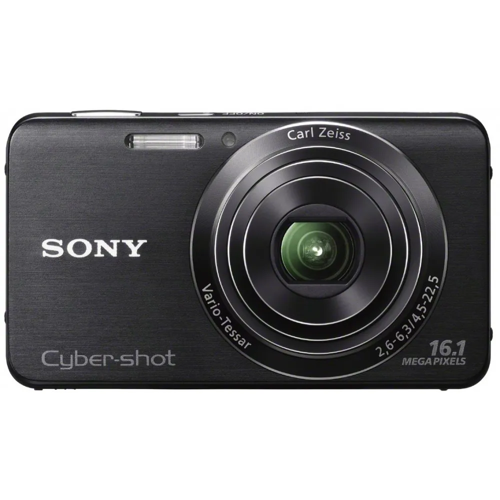 SONY Cyber-shot W630 Black 16.10MP Camera with 5x Optical Zoom - International Version