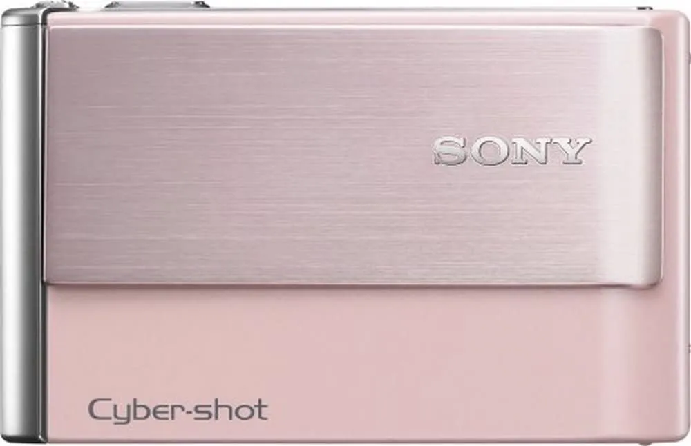 Sony Cybershot DSC-T70 8.1MP Digital Camera - 3x Optical Zoom & Image Stabilization (Pink)