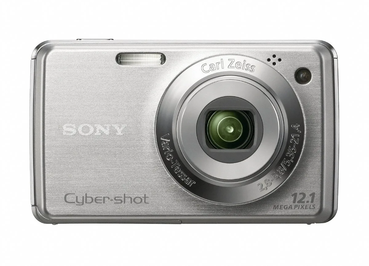 Sony Cybershot DSC-W220 12.1MP Camera with 4x Zoom & SteadyShot Stabilization - Silver