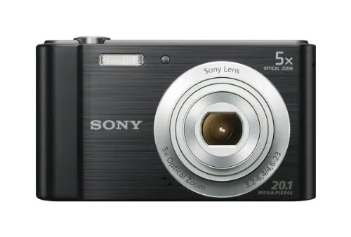 Sony Digital Camera 20.1 MP Black with 5x Zoom, HD Video, SteadyShot Stabilization