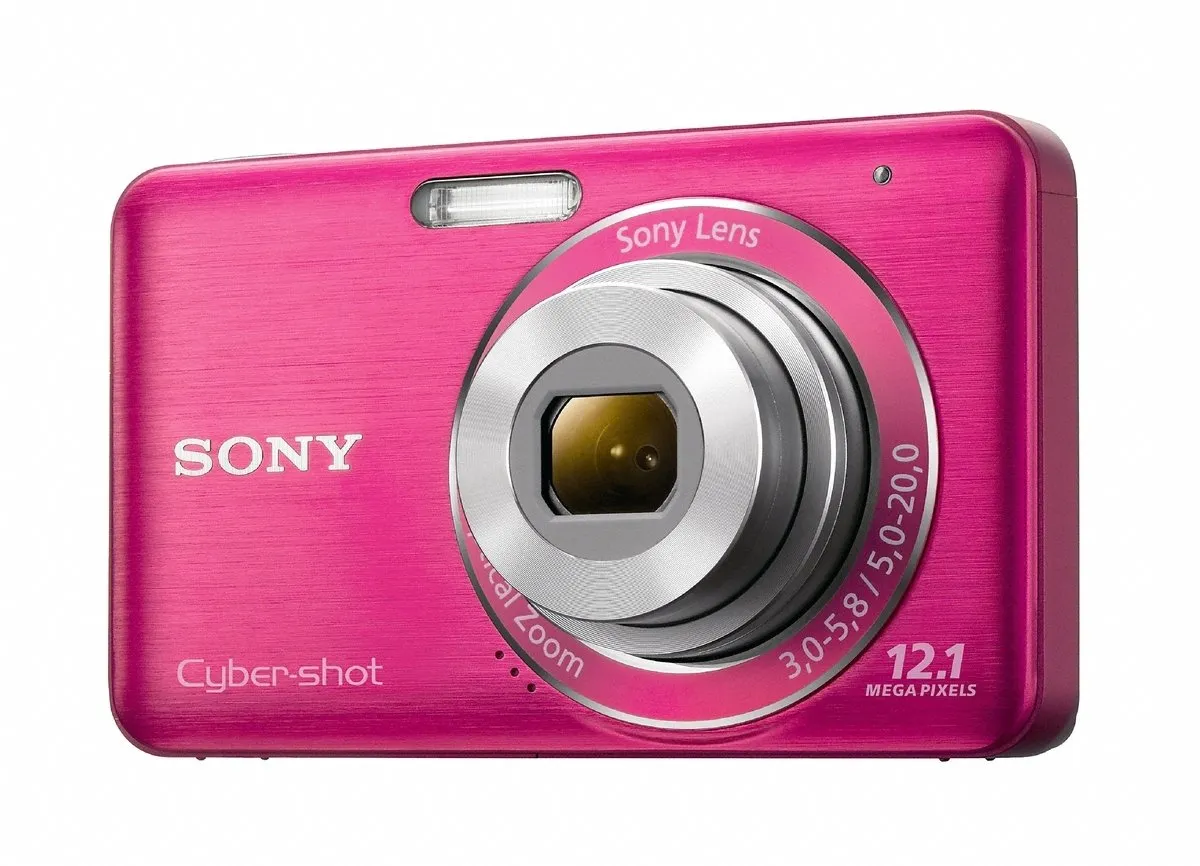 Sony DSC-W310 12.1MP Digital Camera Pink, 4x Zoom, LCD, SteadyShot, Smile Shutter Technology