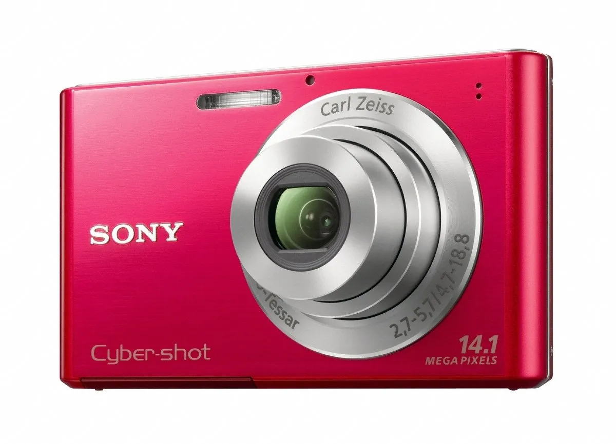 Sony DSC-W330 14.1MP Digital Camera with 4x Zoom and 3.0' LCD in Red