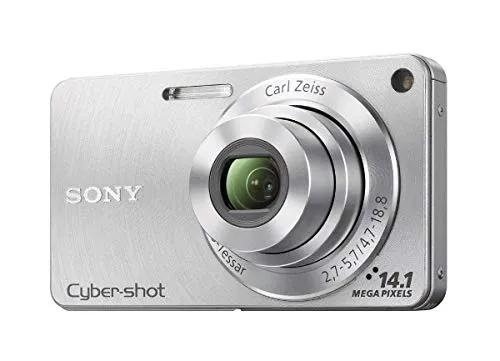 Sony DSC-W350 14.1MP Digital Camera with 4x Zoom and Optical SteadyShot in Silver