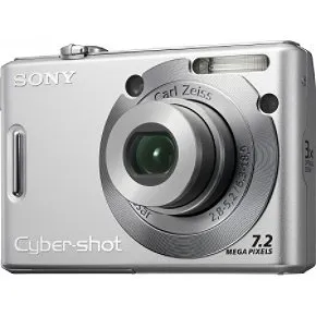 Sony DSC-W35 7.2MP Cyber-Shot Digital Camera - Ultra-Compact, Pocket-Sized, High-Quality Imaging