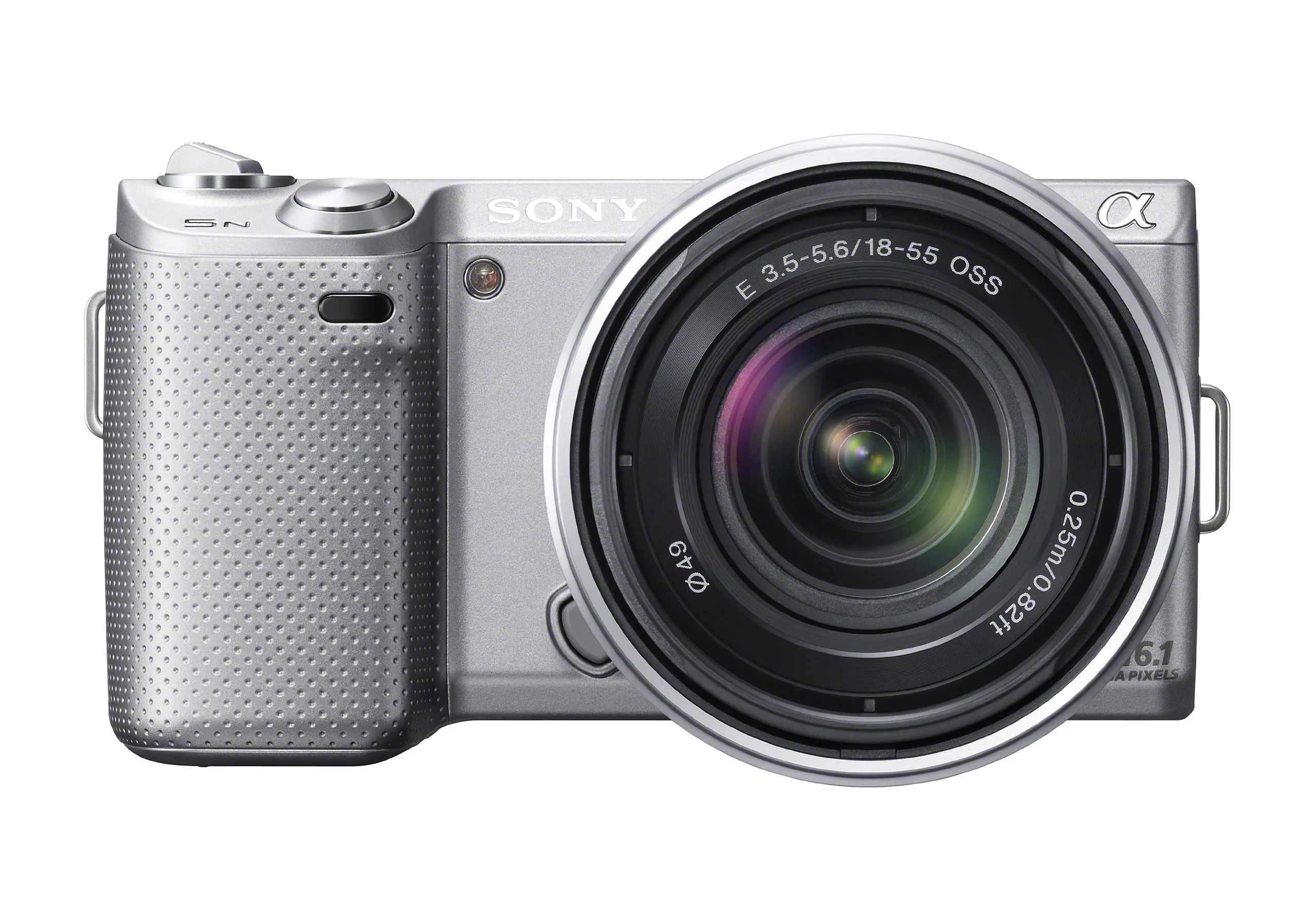 Sony NEX-5N 16.1 MP Compact Interchangeable Lens Camera with 18-55mm Lens – Silver