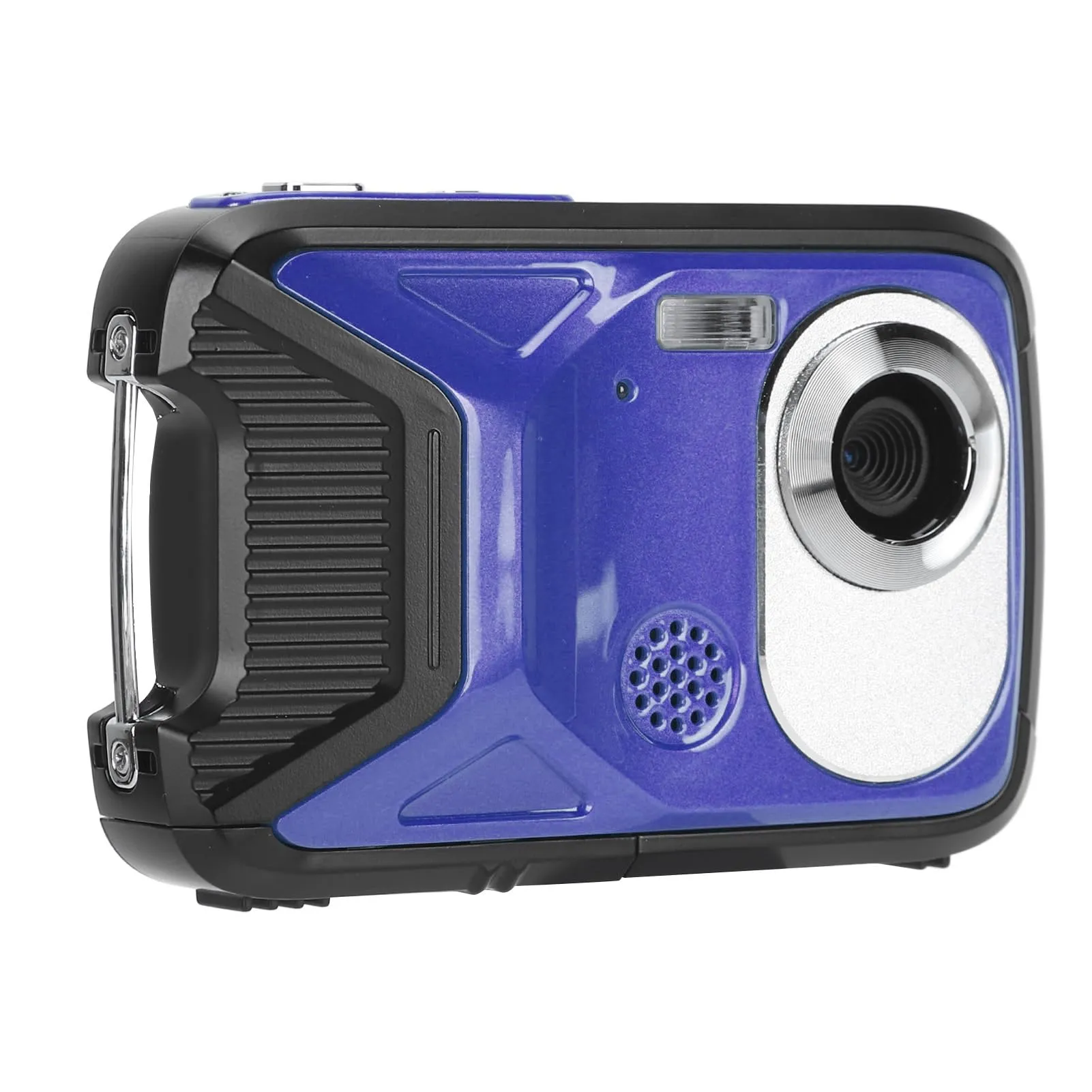 Underwater Camera 21MP 1080P Waterproof Digital Camera (Blue) with Face Detection & Timed Shooting