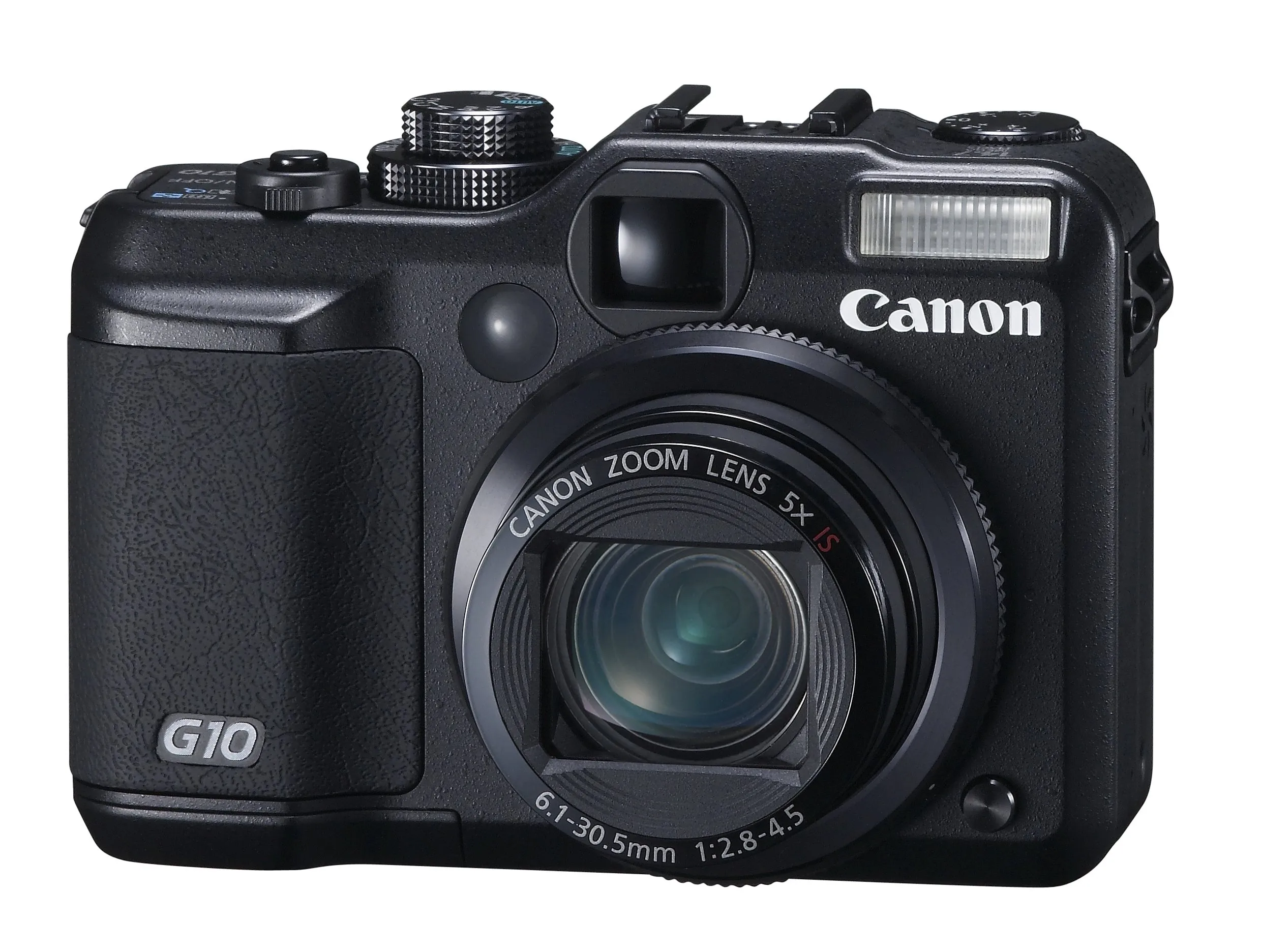 Used Canon PowerShot G10 14.7MP Digital Camera with 5x Optical Zoom & Wide-Angle Lens